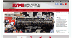 Desktop Screenshot of meatinstitute.org